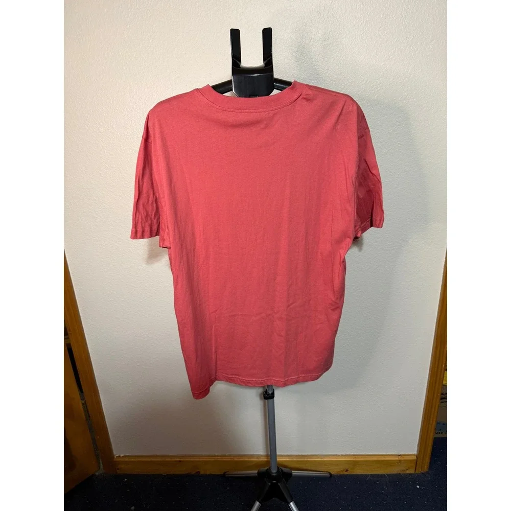 Playboy‎ by PacSun Studio Photography Graphic T-Shirt Pink Silver Reflective L